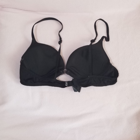 Aerie Simple Black Charley Bra 34A - Picture 2 of 5